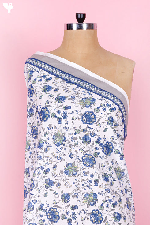 Cambric Cotton In Floral Print
